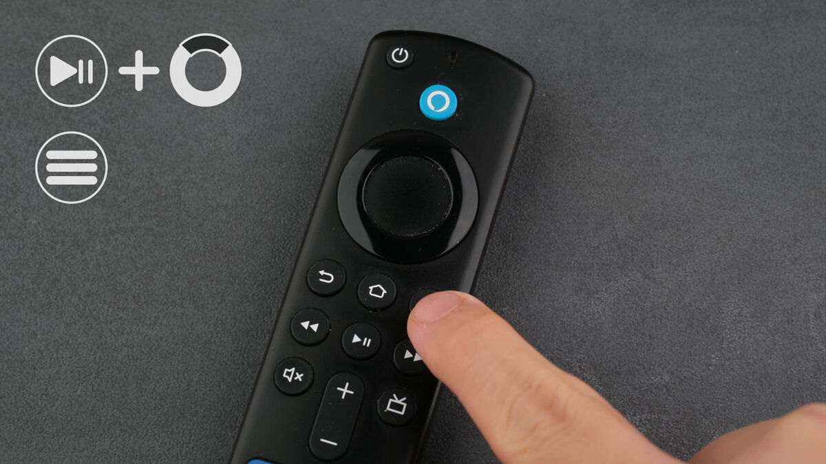 Problembehebungsmodus der FireTV-Fernbedienung über Tastenkombination beenden Problembehebungsmodus der FireTV-Fernbedienung über Tastenkombination beenden