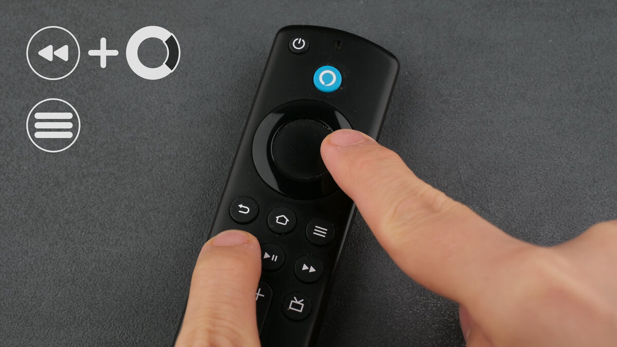 Problembehebungsmodus der FireTV-Fernbedienung über Tastenkombination starten Problembehebungsmodus der FireTV-Fernbedienung über Tastenkombination starten