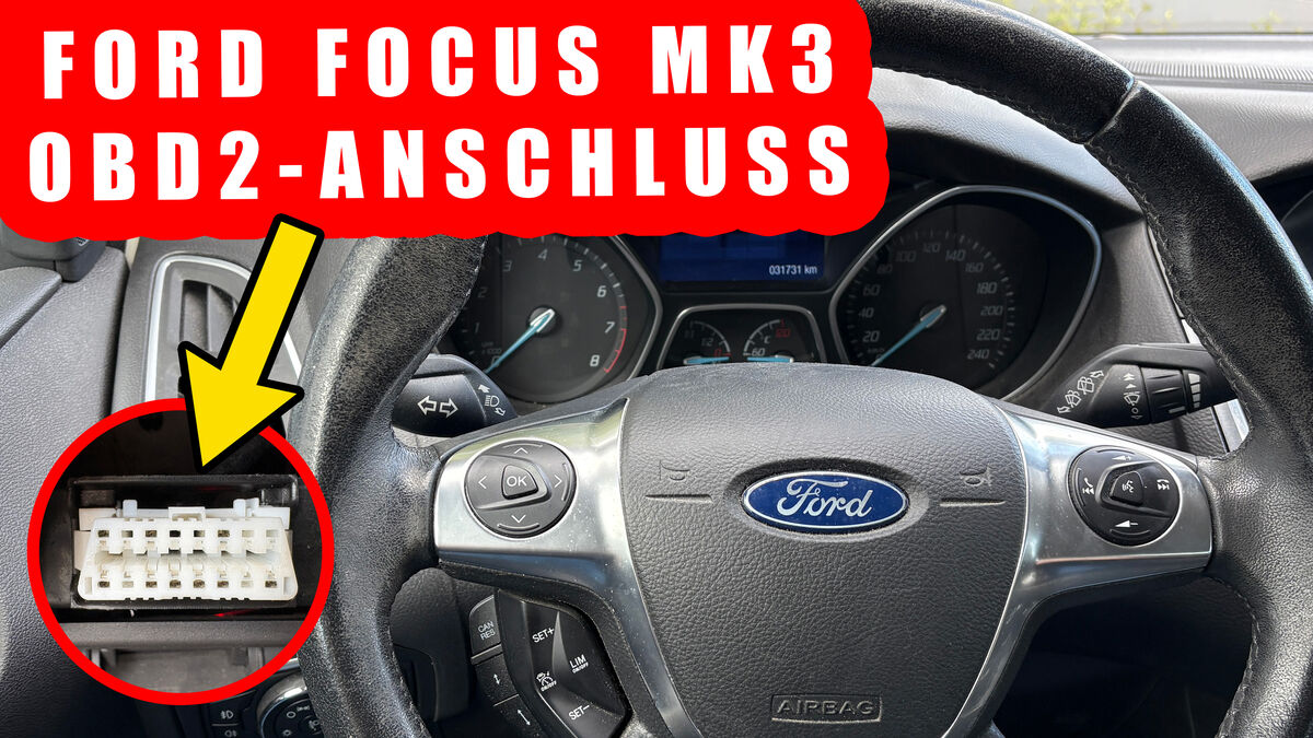 Ford Focus MK3 OBD2 Position