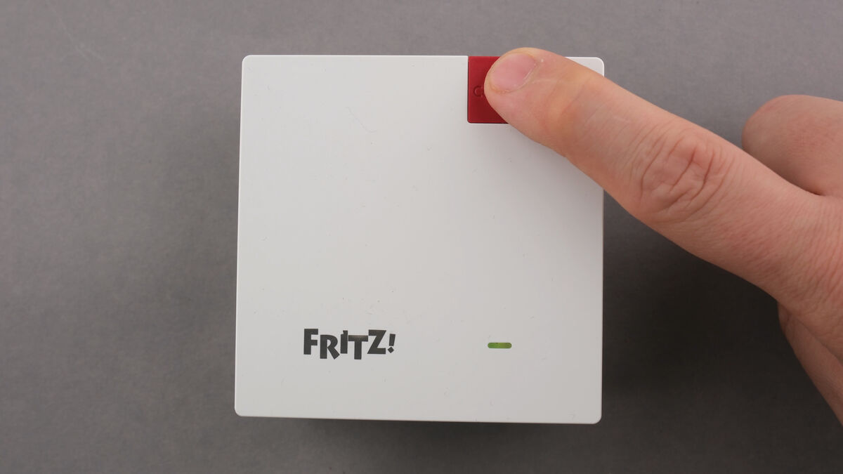  Fritz Repeater zurücksetzen per Tastendruck
