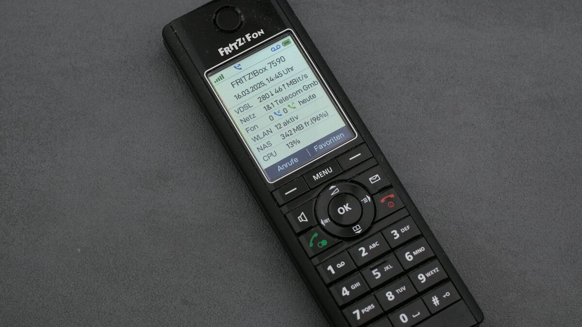 FritzFon Telefon erreichbar