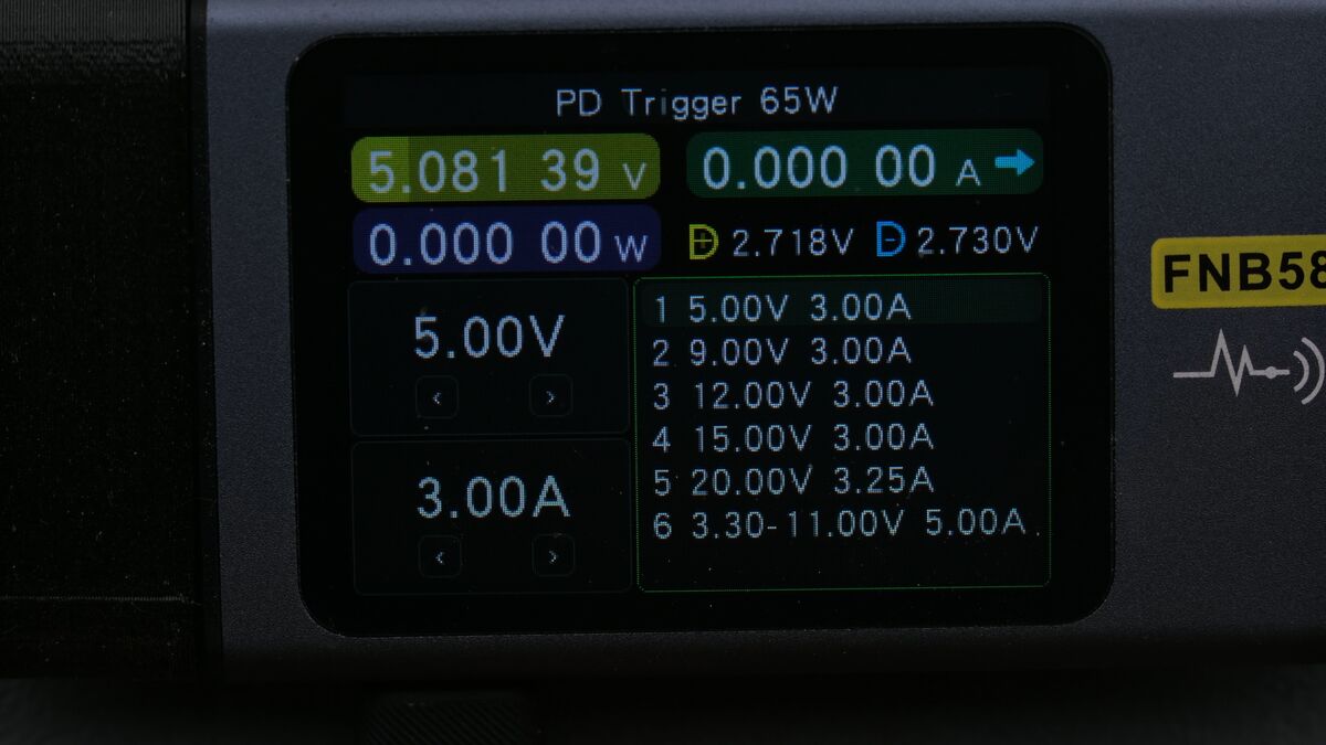 Powerbank unterstützt den Power Delivery Standard mit 12V Output