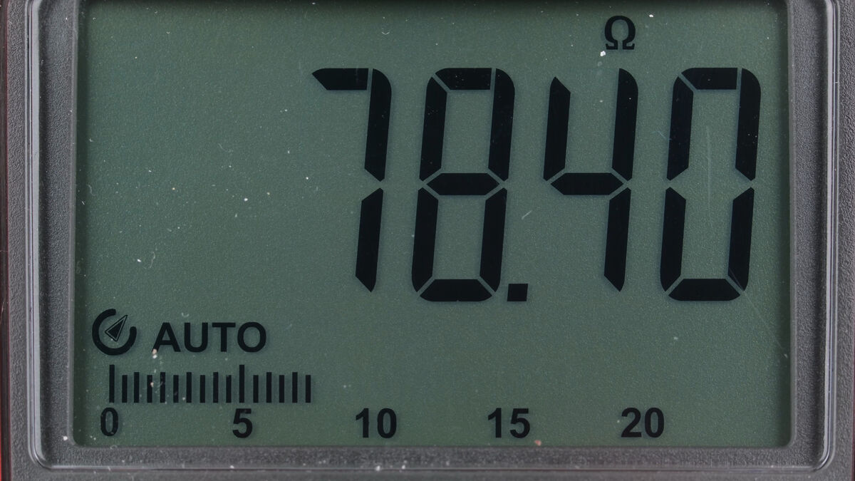 Spulenwiderstand des Bosch-Relais Spulenwiderstand des Bosch-Relais