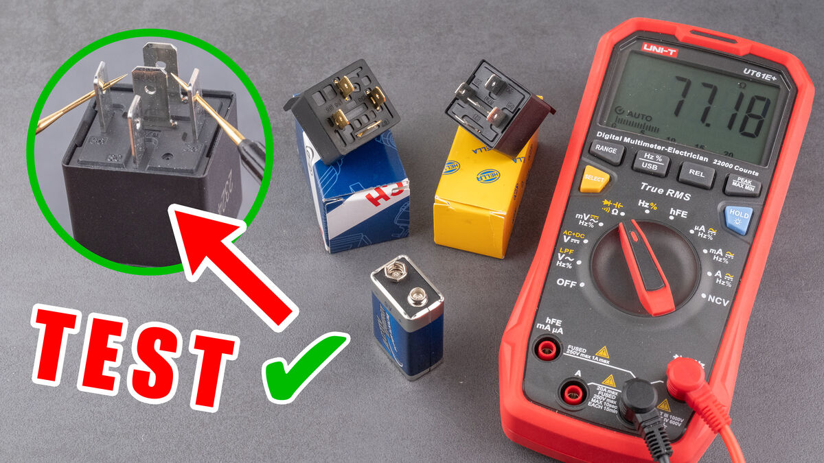 KFZ-Relais prüfen KFZ-Relais prüfen