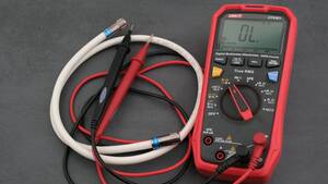 koaxialkabel pruefen mit multimeter