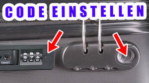 koffer code einstellen