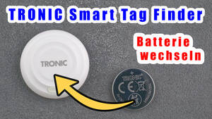 lidl tronic smarttag finder batteriewechsel