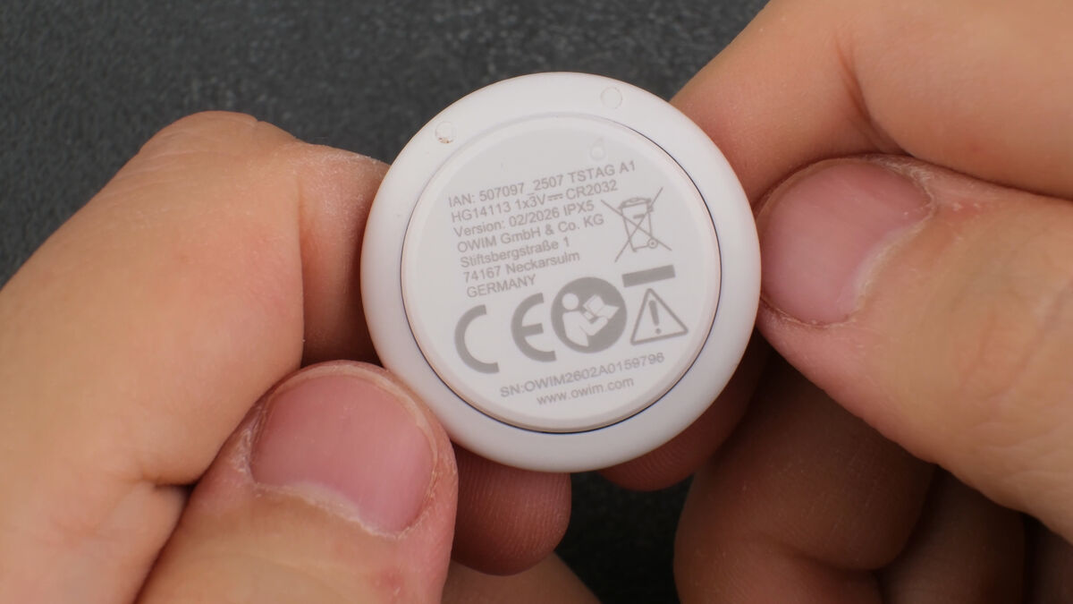 TRONIC Smart Tag Finder nach Batteriewechsel wieder geschlossen TRONIC Smart Tag Finder nach Batteriewechsel wieder geschlossen
