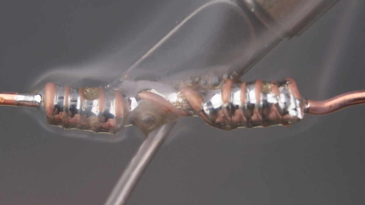 Western-Union-Splice löten
