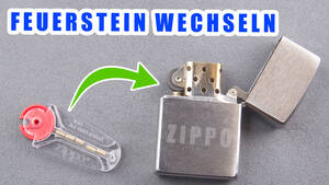 zippo feuerstein wechseln